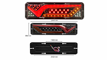Фонарь задн. Прицеп LED УНИВЕРСАЛ 12V/24V К/Т 2шт 