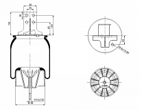 Пневморессора IVECO