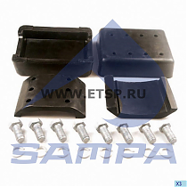 Р/к седла JSK38 опора+опора+болты 