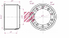 Барабан тормозной BPW