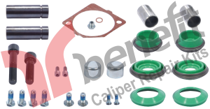 Р/к суппорта Meritor DX195 ROR LM/TM направляющие 