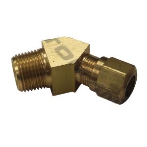 Штуцер концевой трубка 3/8" / Р3/8" УГОЛ=45*