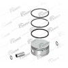 К-т поршня с кольц компрес D=100мм (ст)