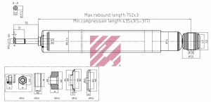 Амортизатор тягач