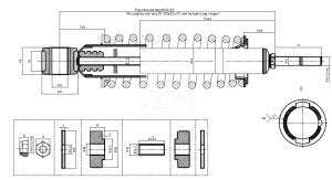 Амортизатор каб. пружина 
