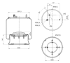 Пневморессора RVI 