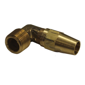 Штуцер концевой трубка 3/8" / Р3/8" УГОЛ=90*